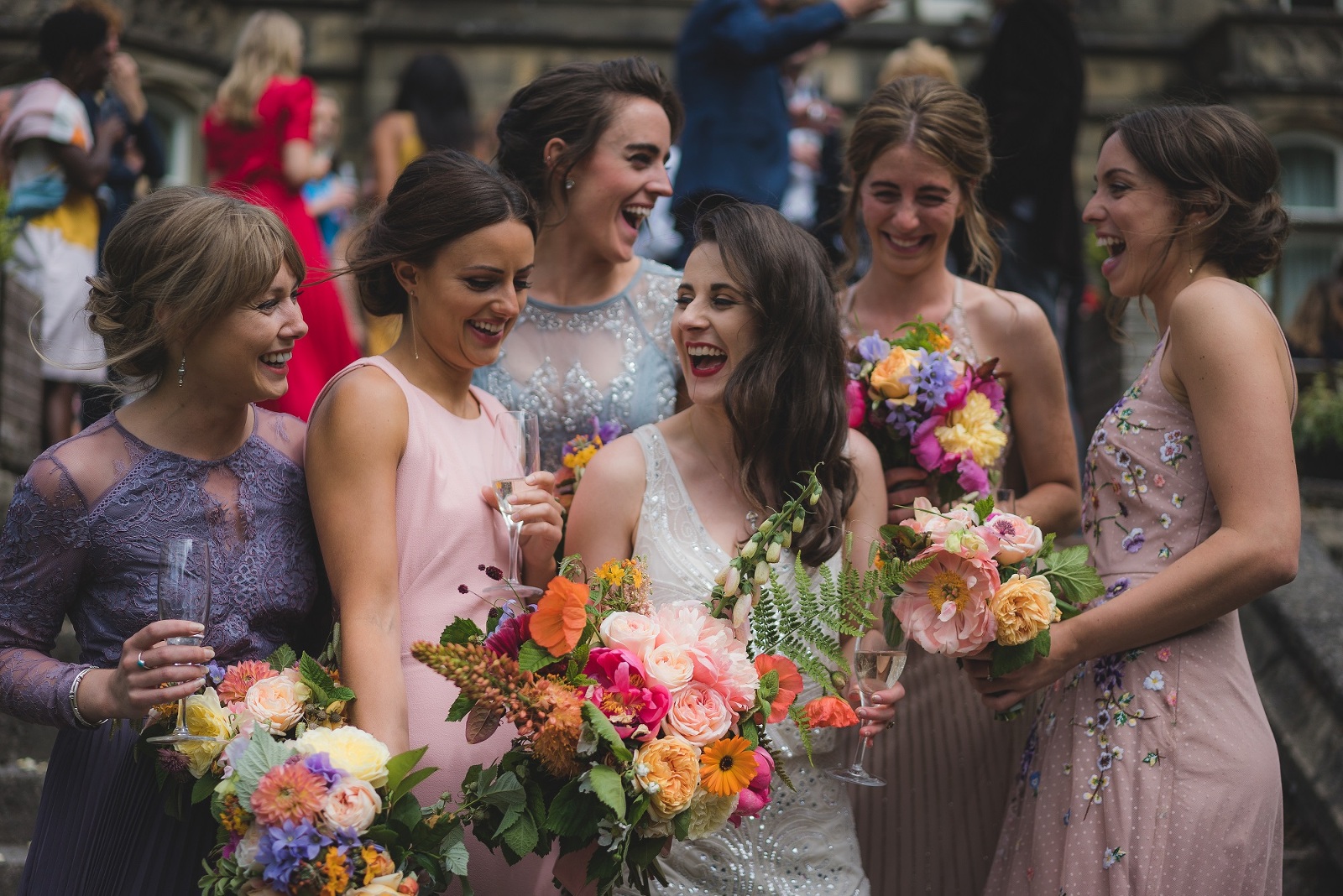 hair and makeup for Bride Emily