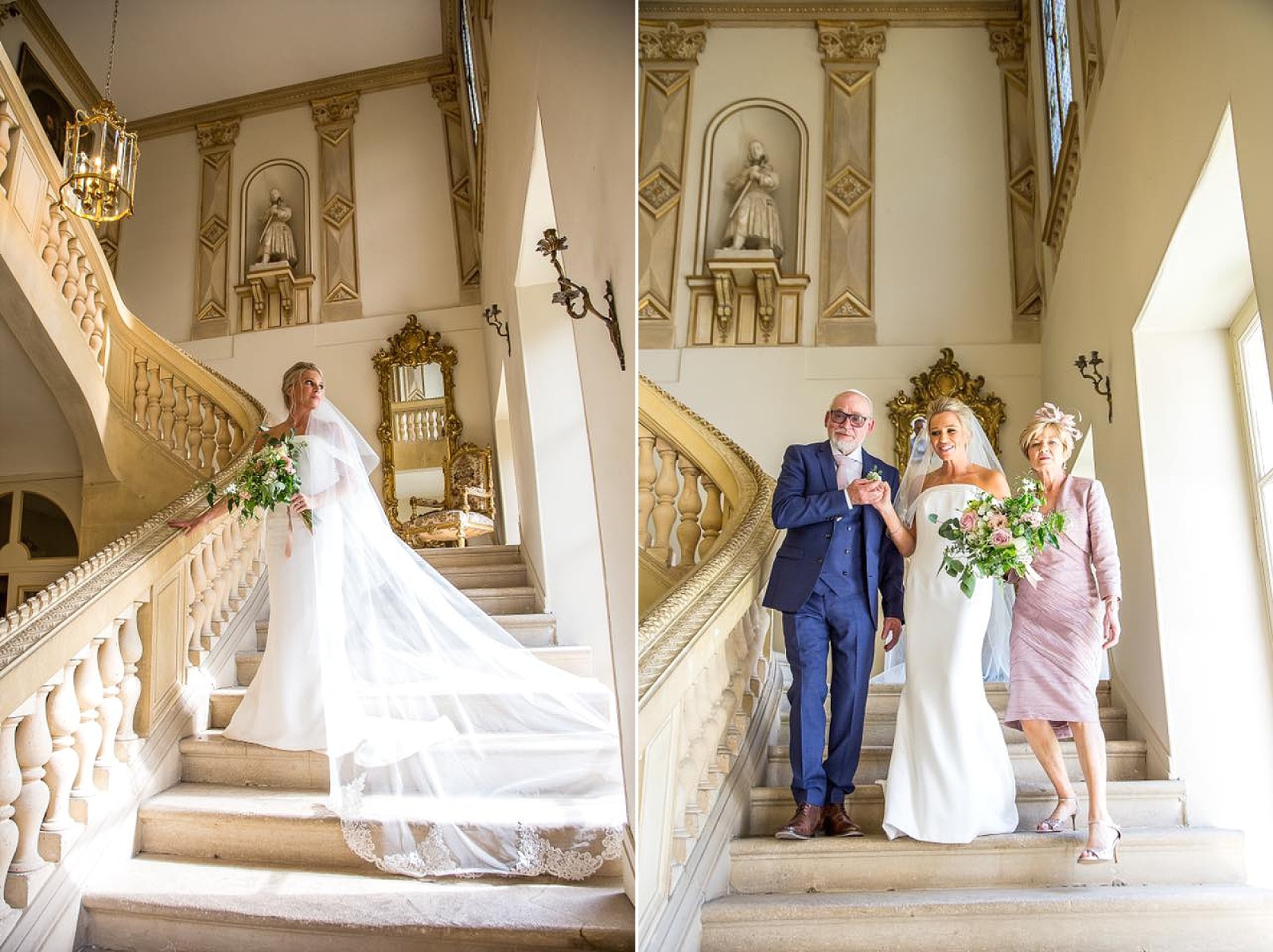 French Chateau Wedding - La Durantie - Hair and makeup artists