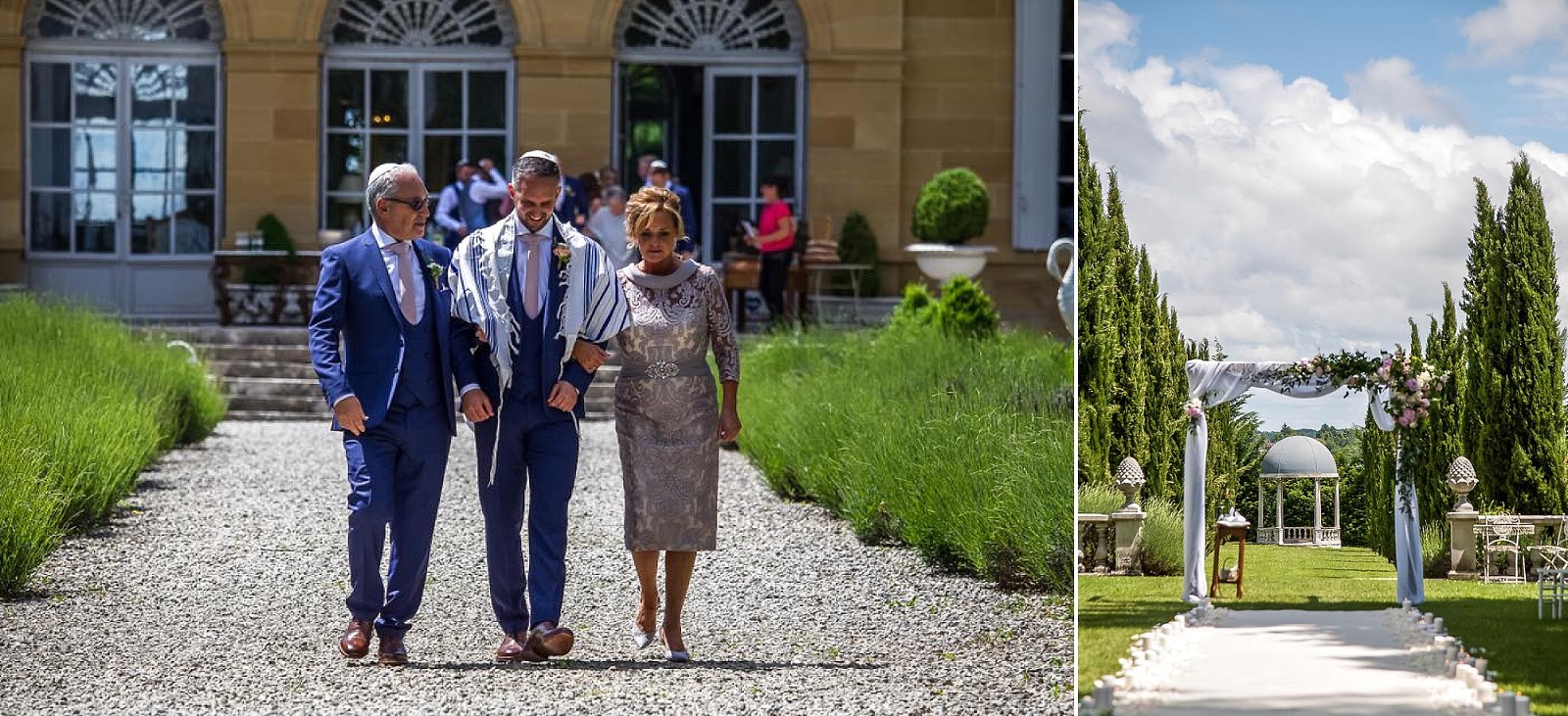 French Chateau Wedding - La Durantie - Hair and makeup artists