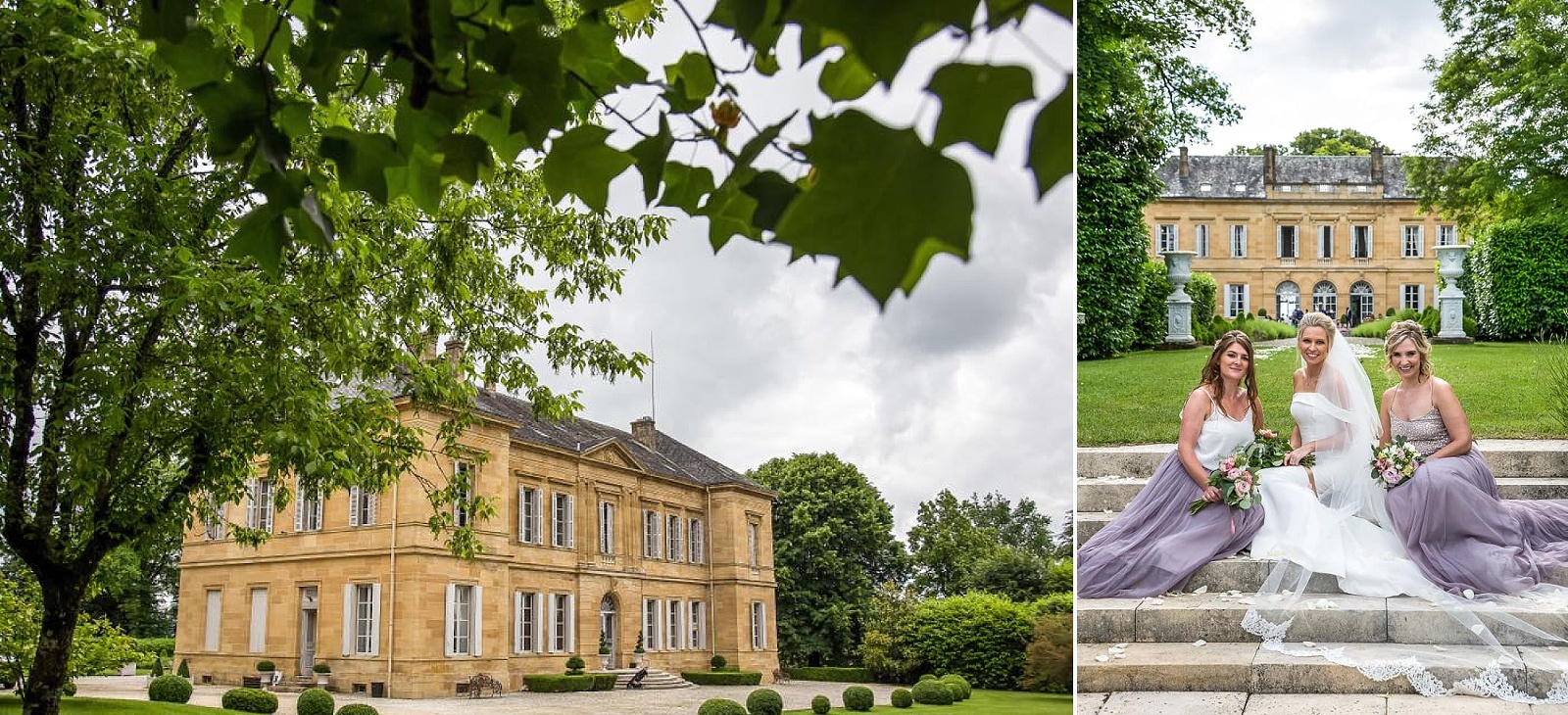 French Chateau Wedding - La Durantie - Hair and makeup artists