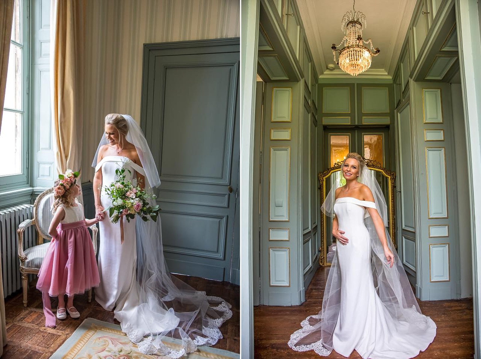 French Chateau Wedding - La Durantie - Hair and makeup artists