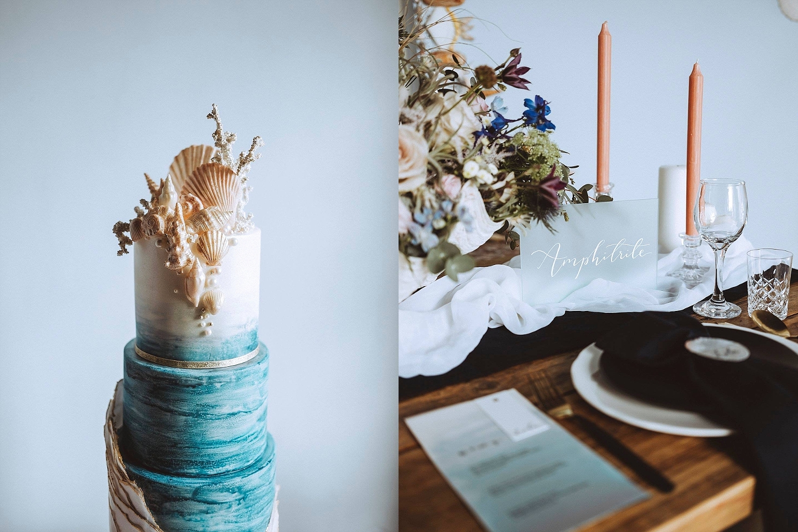 Jenn Edwards collaboration with Bijou Bride - Inspired by the sea